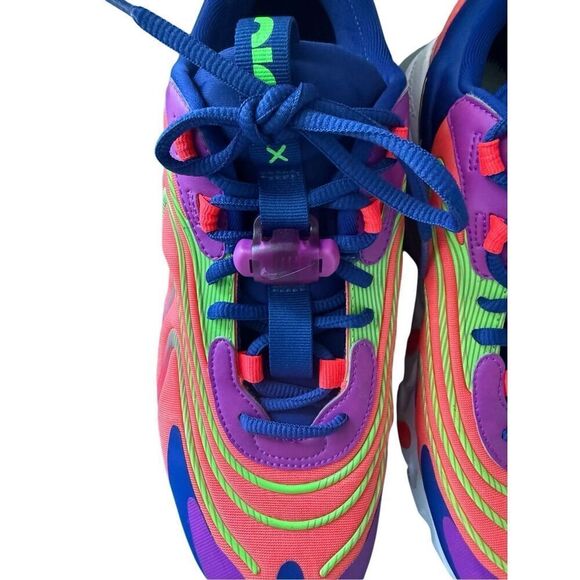 Nike Mens Multicolor Air Max 270 React ENG Sneakers Size 8 - Picture 2 of 16